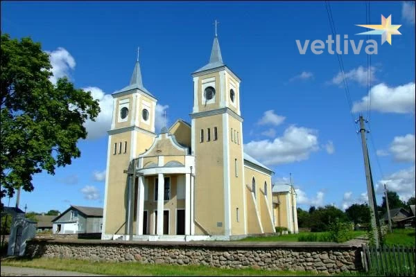 Костел Воздвижения Святого Креста в деревне Первомайская