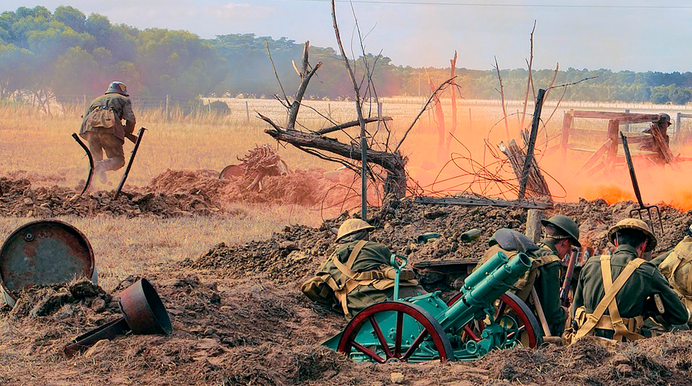 Военно-исторический фестиваль по событиям Первой мировой войны
