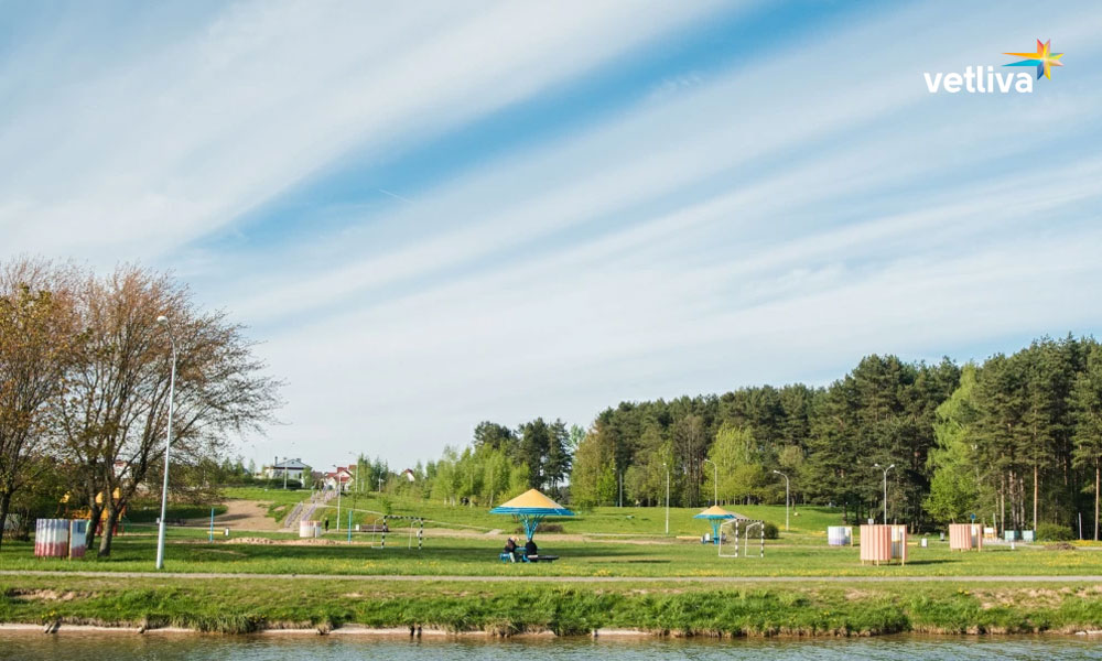 Зона отдыха на Цнянском водохранилище