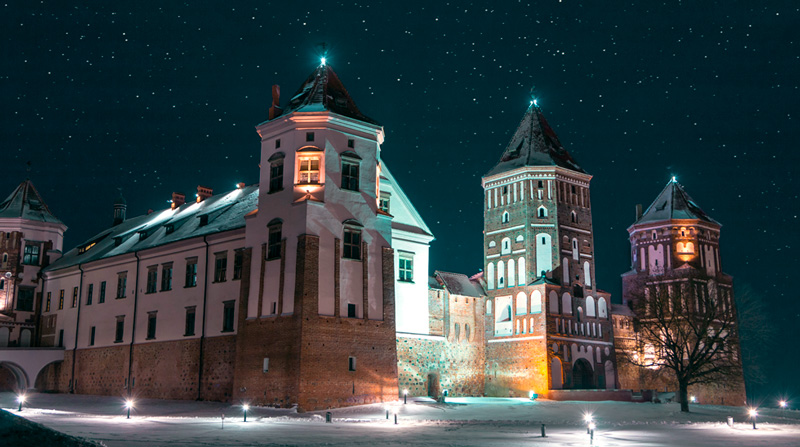 Зимний маршрут по белорусским замкам