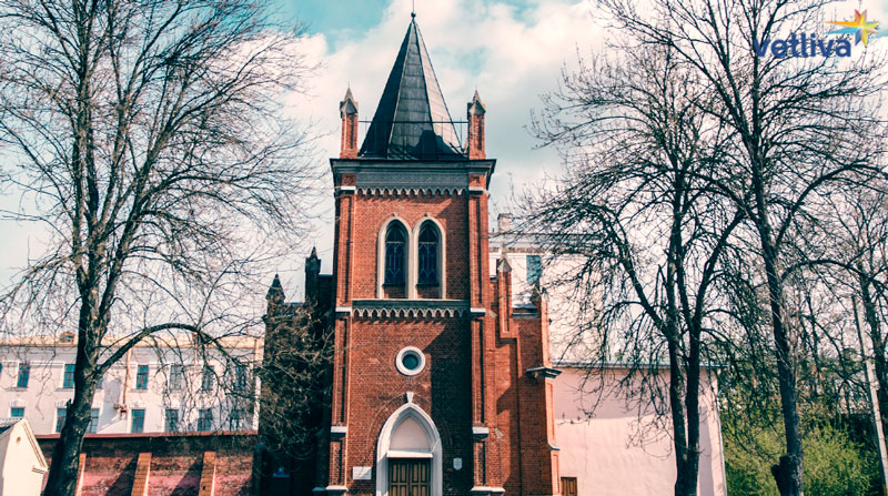 Лютеранская кирха в Белоруссии