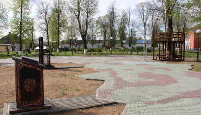 Интерактивная площадка с историко-географической картой г.Чашники