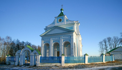 Церковь Святого Дмитрия Солунского в деревне Щорсы