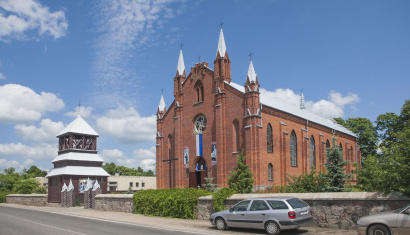 Костел Святого Апостола Андрея в деревне Нарочь