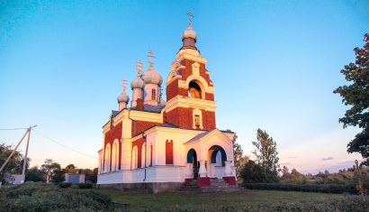 Церковь Петра и Павла в деревне Дрисвяты