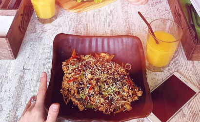 Кафе паназиатской кухни WOK