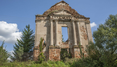 Костел францисканцев (руины) в Ошмянах