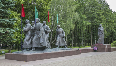 Памятник Куприяновым в Жодино