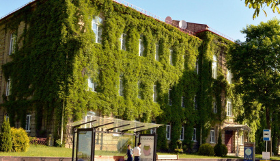 Здание корпуса Гродненского государственного университета им. Я. Купалы 