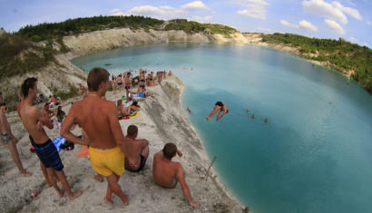 Меловые карьеры под Кричевом