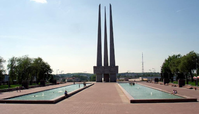 Мемориал «Три штыка» в Витебске