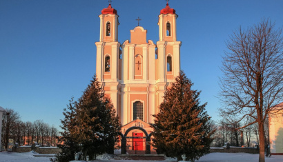 Костел Святого Георгия в деревне Ворняны