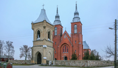 Костел Яна (Иоанна) Крестителя в поселке Мстибово