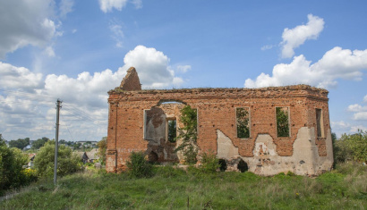 Костел францисканцев (руины) в Ошмянах