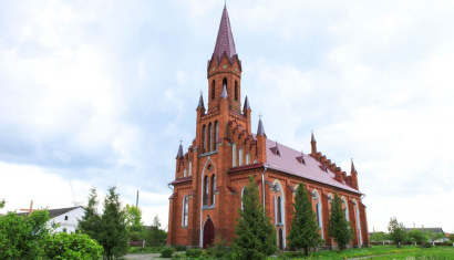 Костел Сердца Иисуса в деревне Столовичи