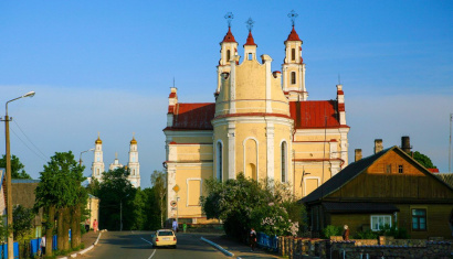 Троицкий костел в городе Глубокое