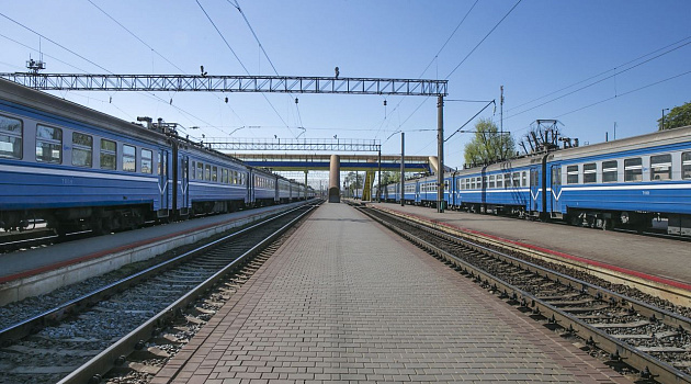 Железнодорожная станция в Осиповичах