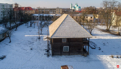Деревянный лямус в Гродно