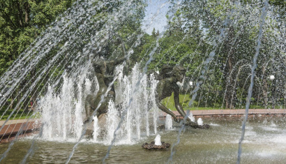 Фонтан «Венок» в Минске