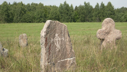 Языческое капище в деревне Торонковичи