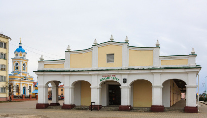 Торговые ряды в Пружанах