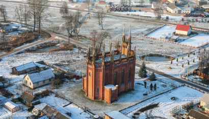 Церковь Успенская в деревне Сарья