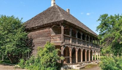 Деревянный лямус в Гродно