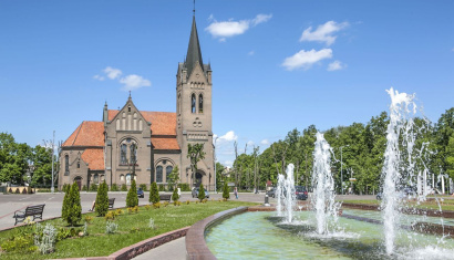 Крестовоздвиженский костел в Вилейке