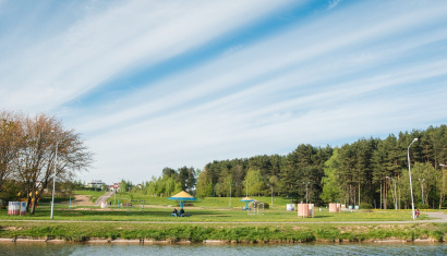 Цнянское водохранилище в Минске