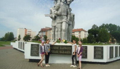 Памятник погибшим в Великую Отечественную войну в г. Белыничи