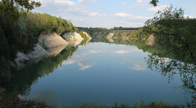 Меловые карьеры под Гродно