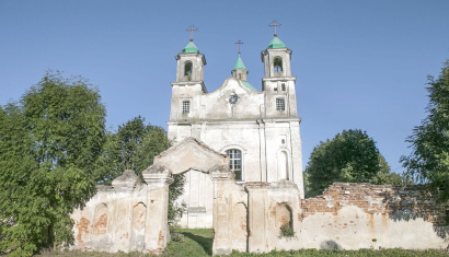 Троицкий костел в деревне Беница