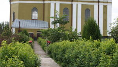 Костёл Вознесения Святого Креста в деревне Быстрица