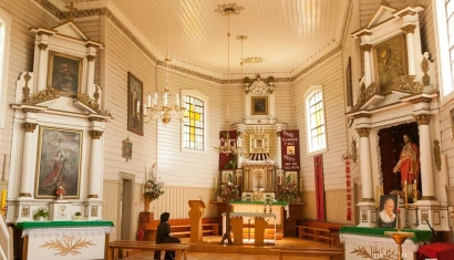 Костел Посещения Пресвятой Девы Марии в деревне Гудогай