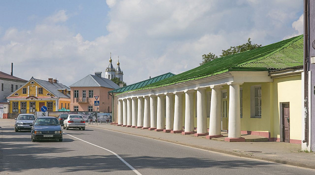Застройка рыночной площади в Новогрудке