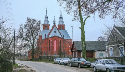 Костел Яна (Иоанна) Крестителя в поселке Мстибово