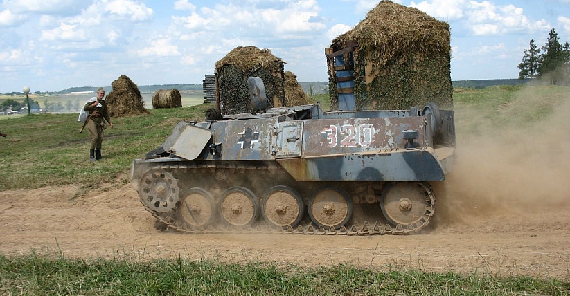 Военно-историческая реконструкция ко Дню победы