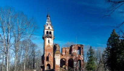 Усадьба 19 века в деревне Каменка