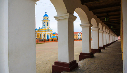 Торговые ряды в Пружанах