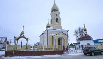 Церковь Тупичевской иконы Богоматери (Крестовоздвиженская) в Мстиславле