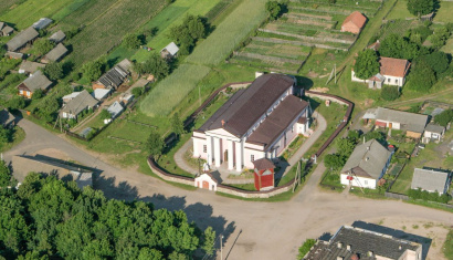 Костел Станислава в деревне Долгиново