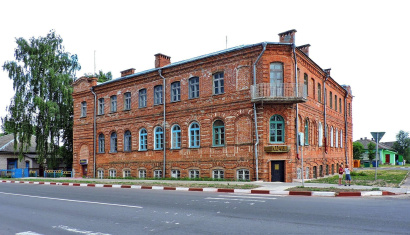 Здание уездного дворянского собрания, гостиница "Париж" в г. Мстиславле