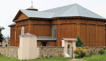 Костел Обретения Святого Креста в аг. Жирмуны