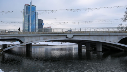 Хлусов мост в Минске