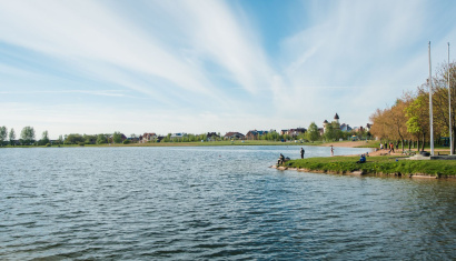 Цнянское водохранилище в Минске