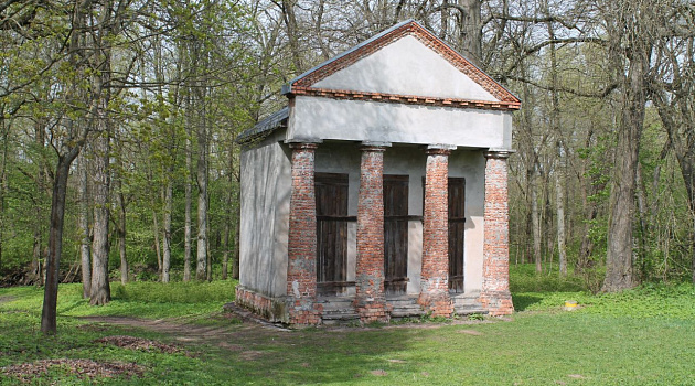Усадьба Огинского в деревне Залесье