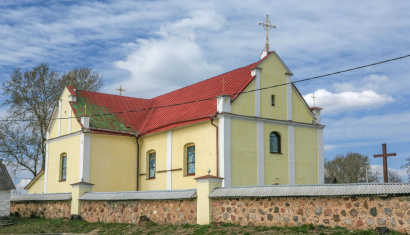 Троицкий костел в деревне Жодишки