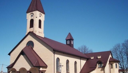 Костел Преображения Господня в городском поселке Юратишки