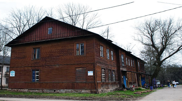 Жилые дома начала 20 века в микрорайоне Грушевка в Минске