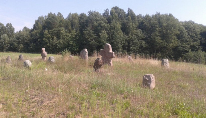 Языческое капище в деревне Торонковичи